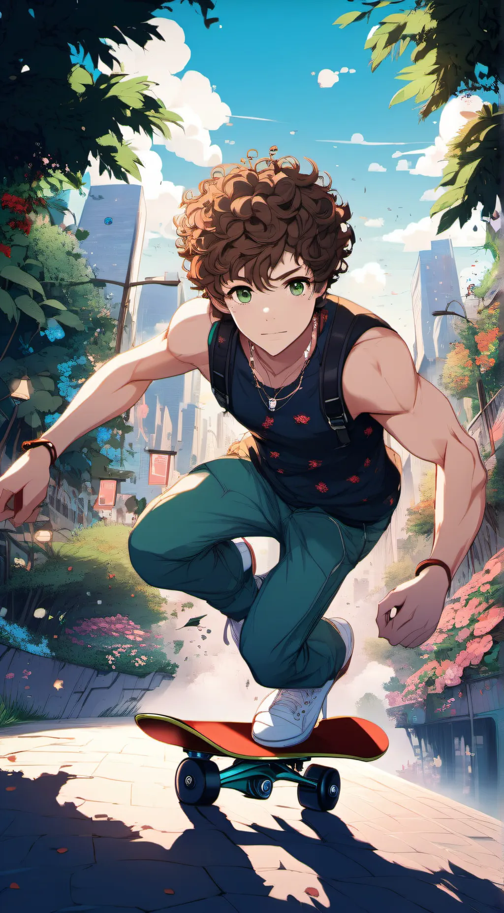 ai character: Dj background