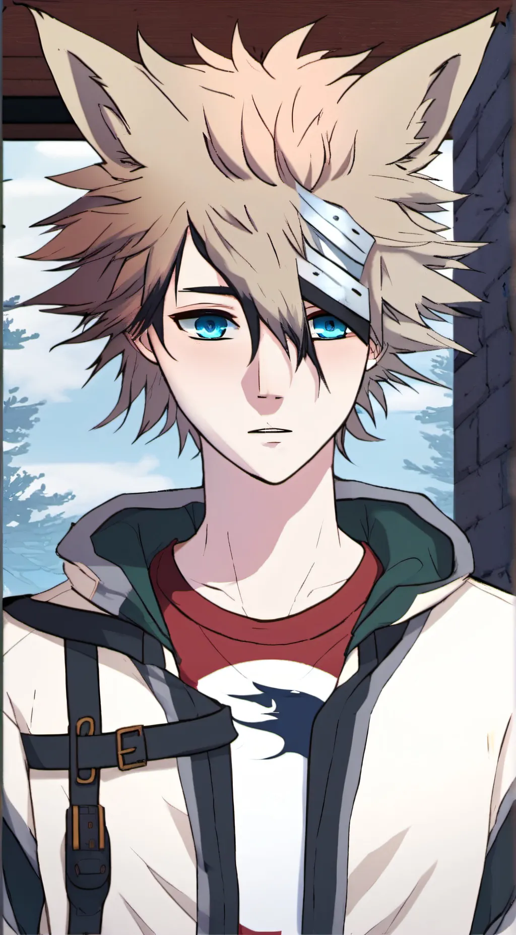 ai character: leon background