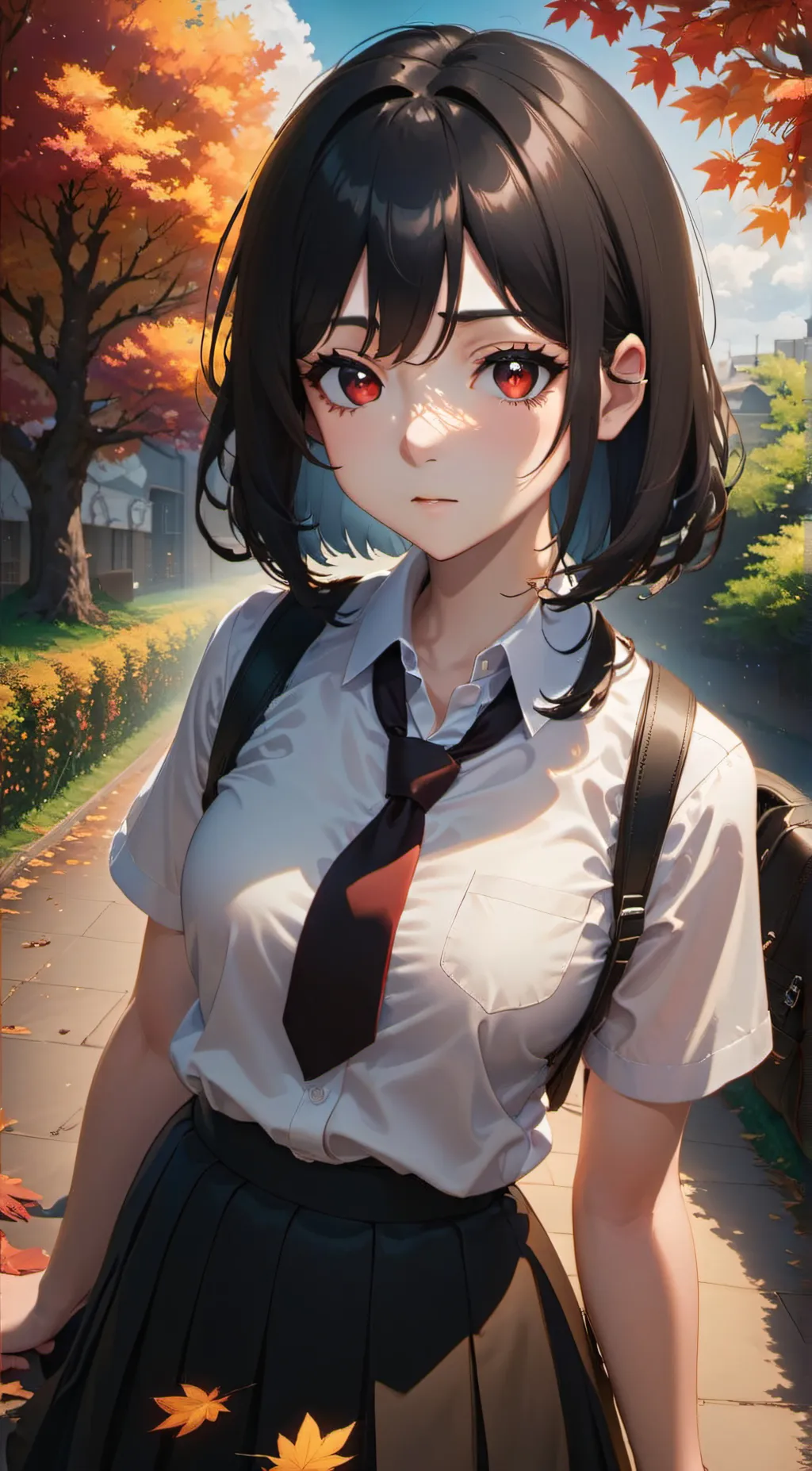 ai character: Rena Haruitsuki background