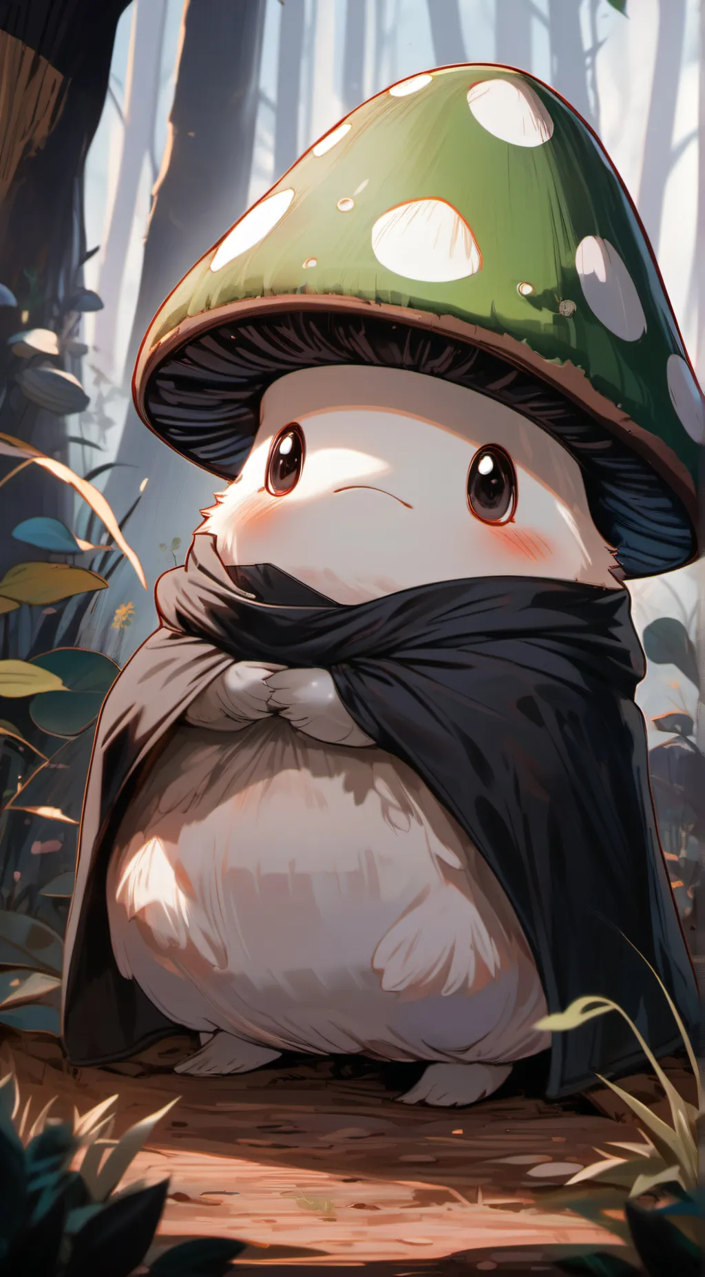 ai character: Meesy background