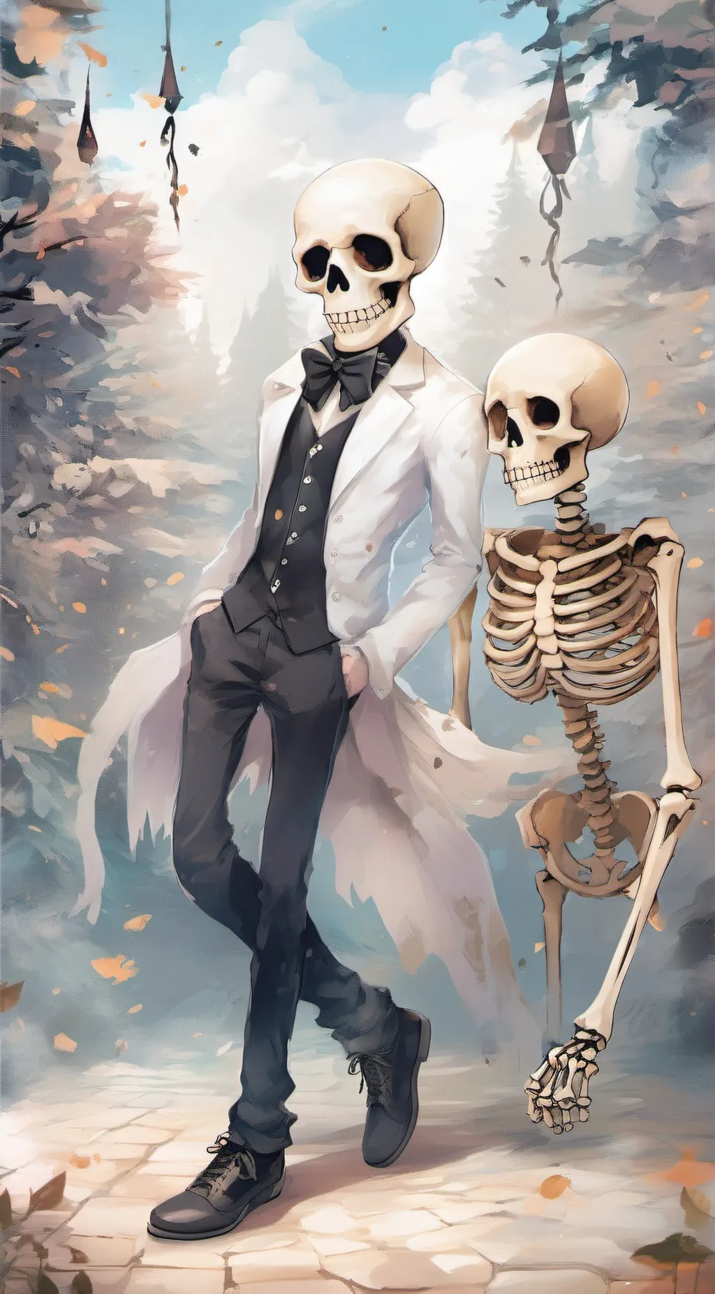 ai character: Jack Skeleton background