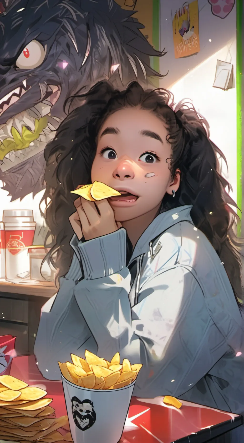 ai character: Smog badwe background