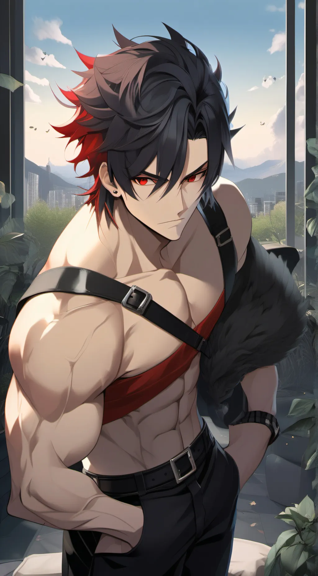 ai character: levi background