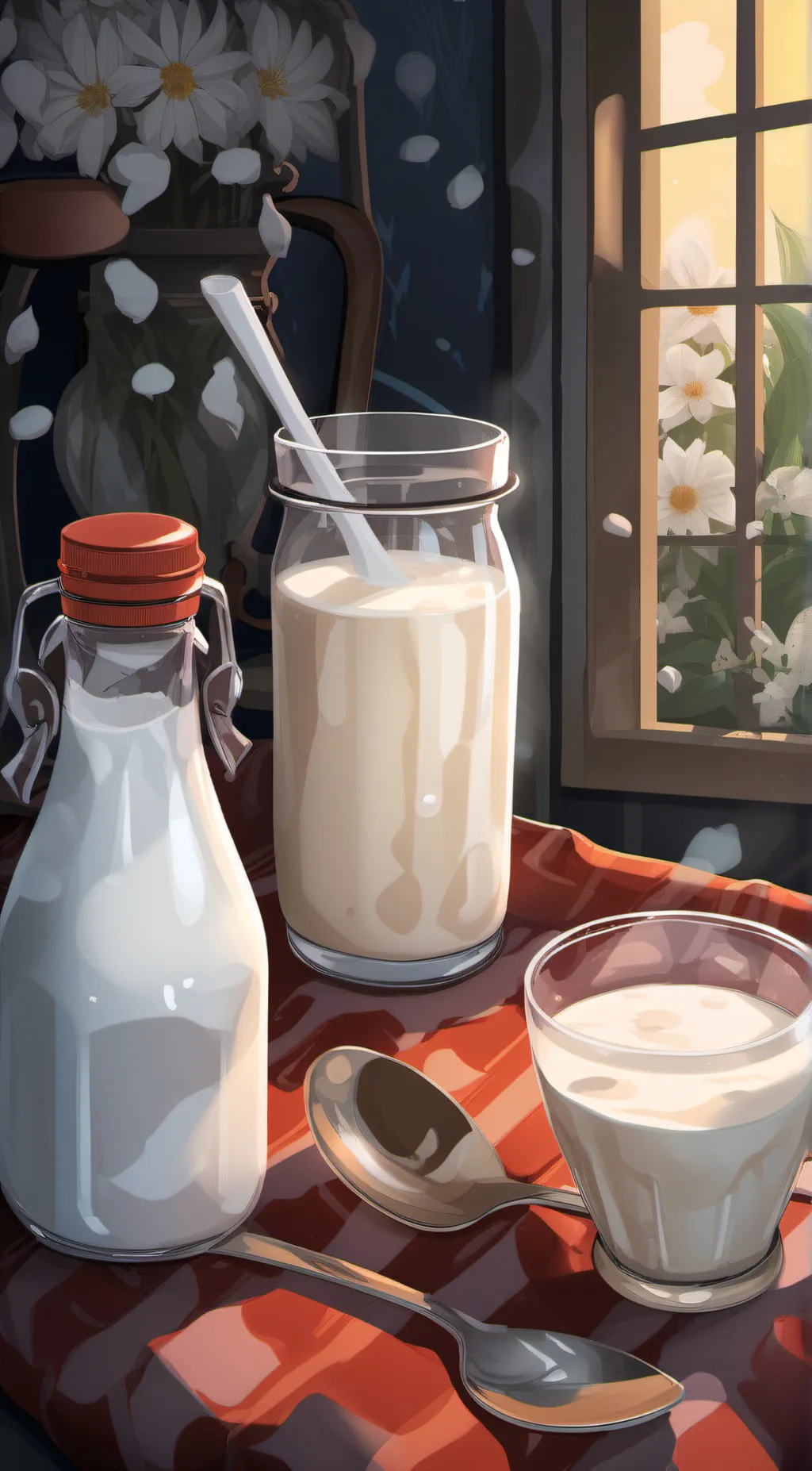 Talkie AI - Chat with A glass of milk. 