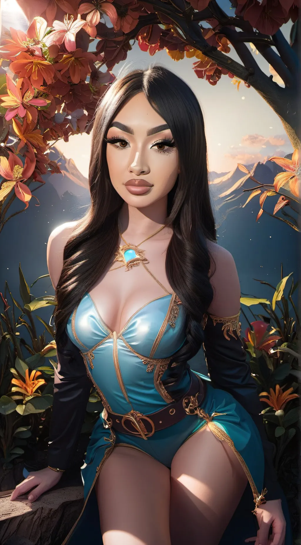 ai character: Kaia background