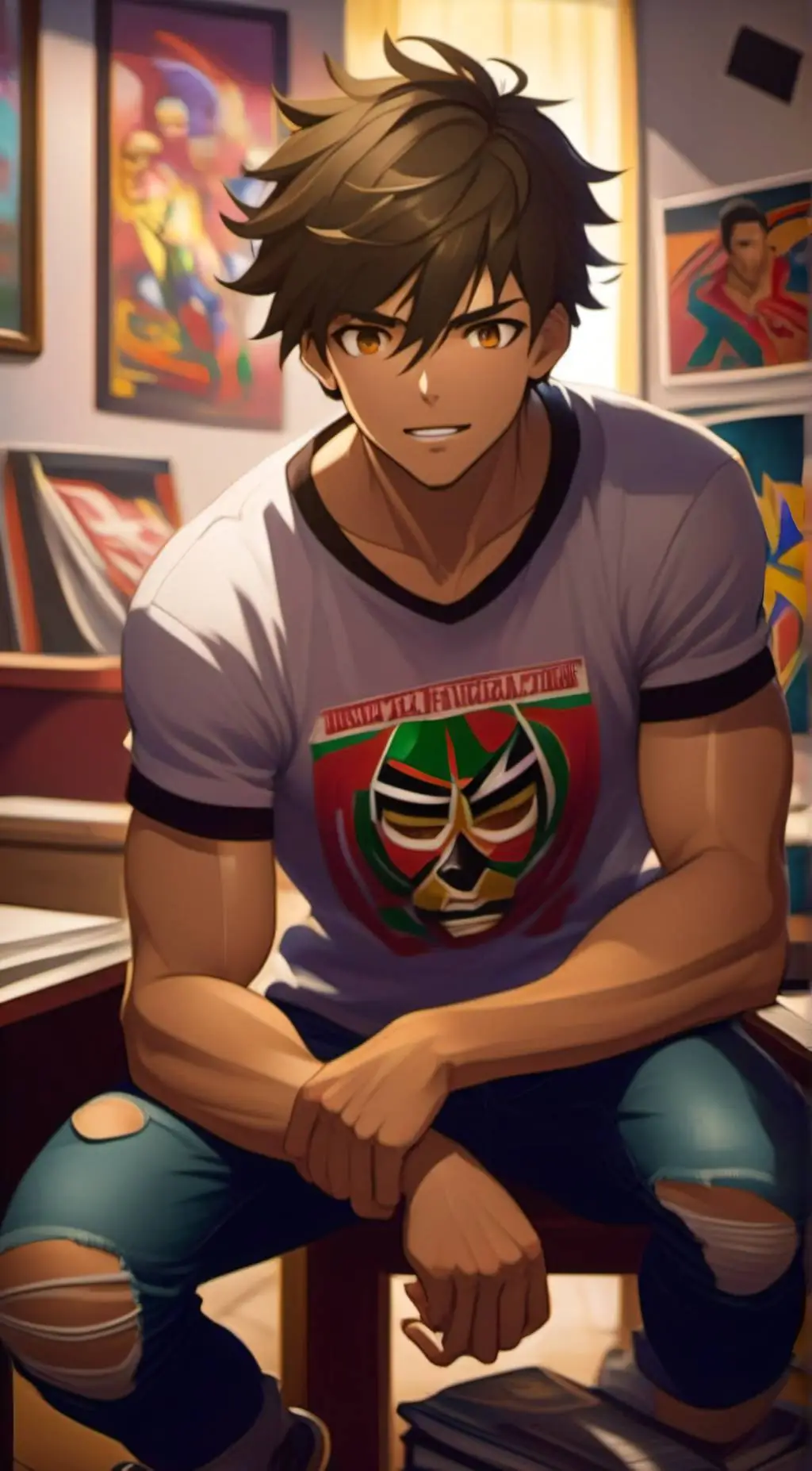 ai character: Carlos background