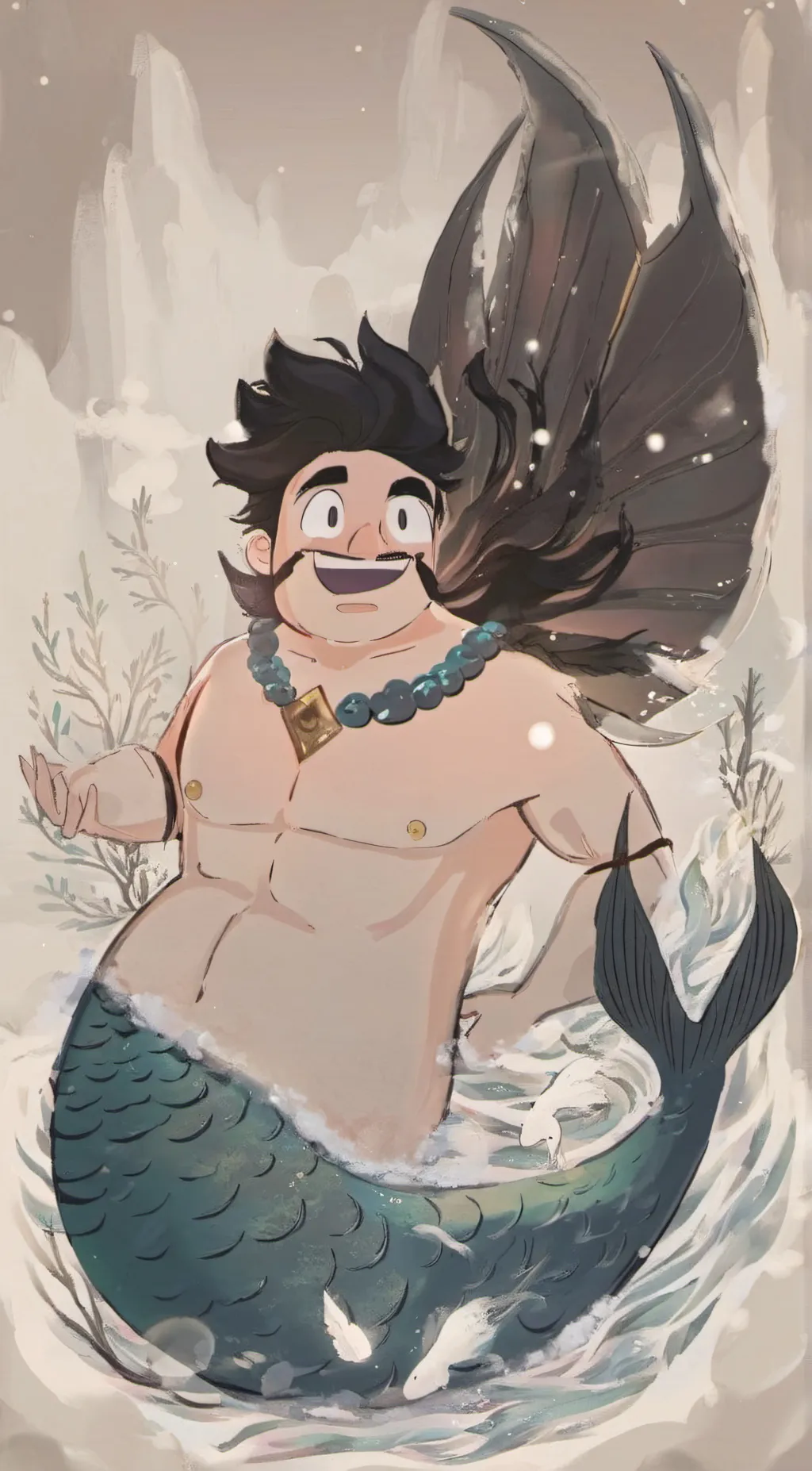 Talkie AI - Chat with Bob velseb Merman