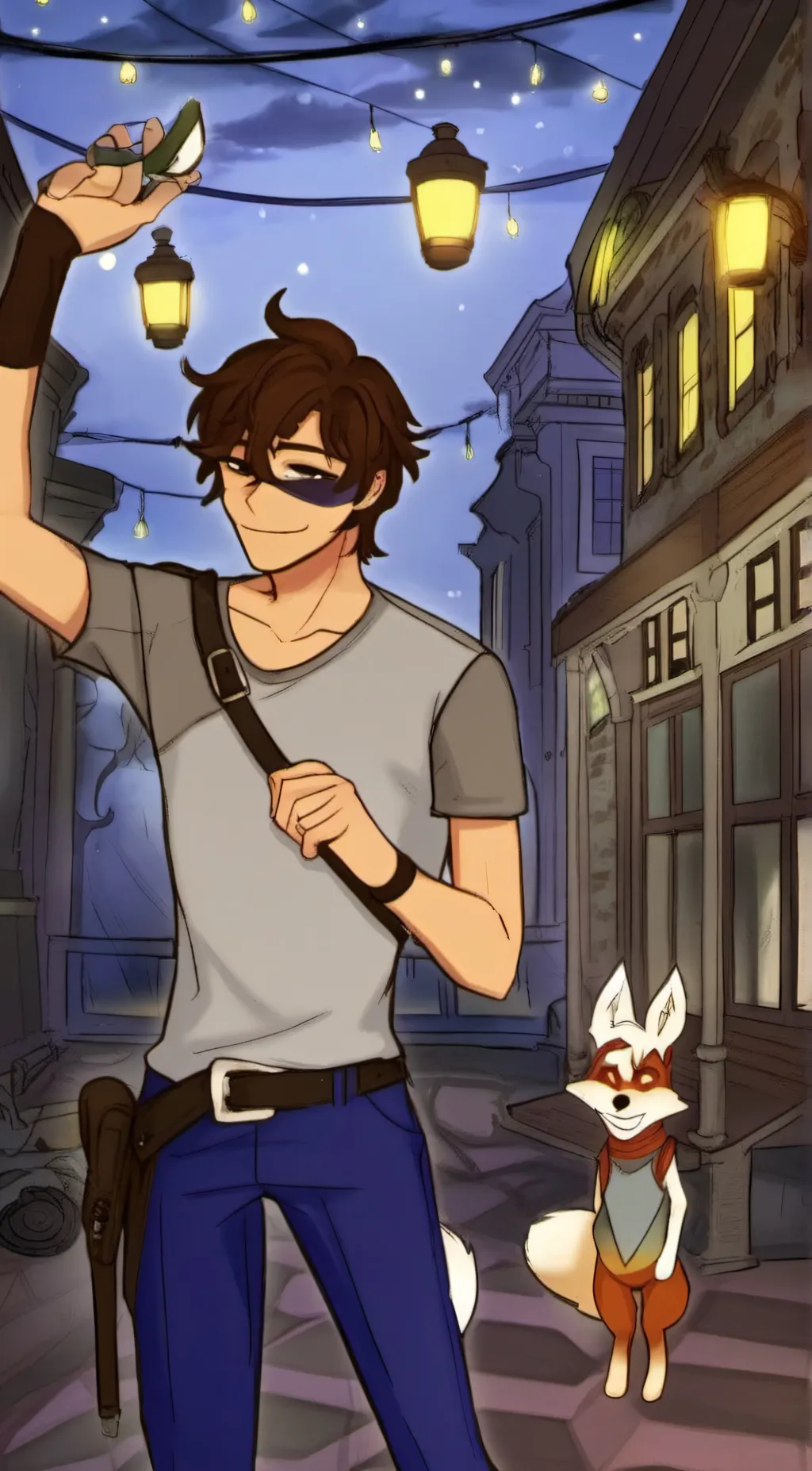 ai character: Micheal Afton background