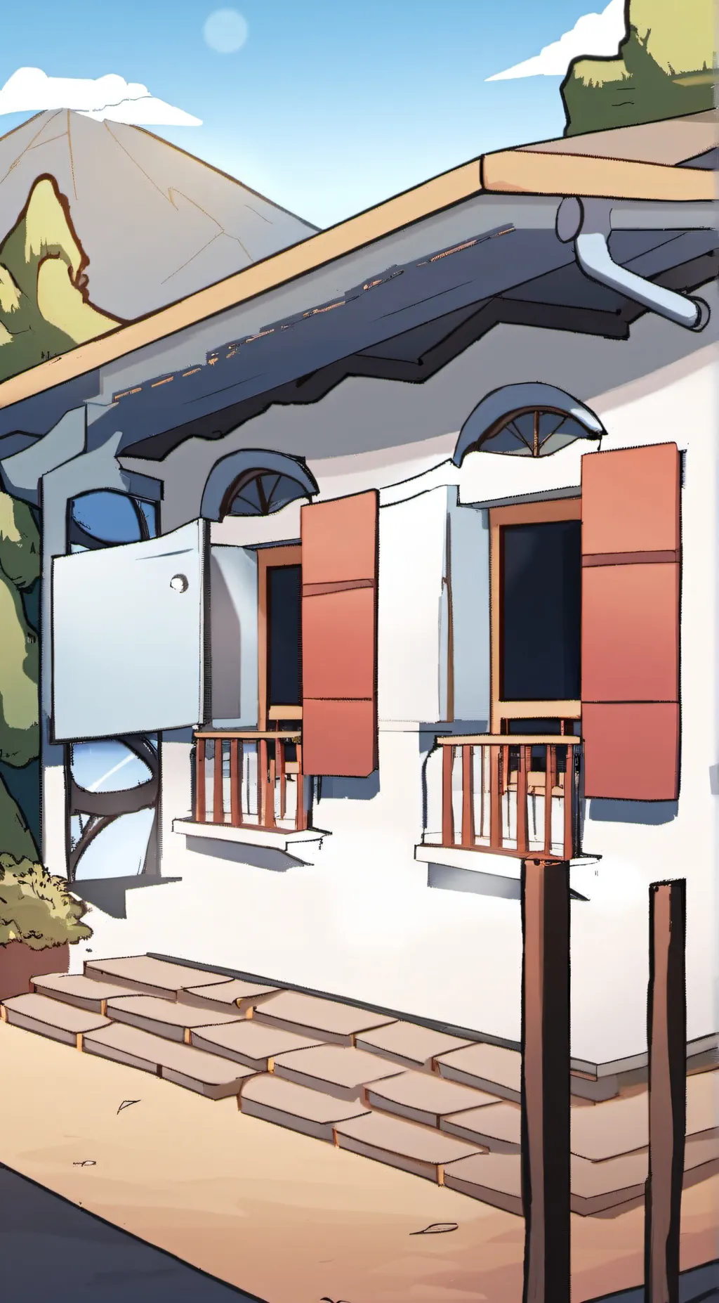 ai character: House  background