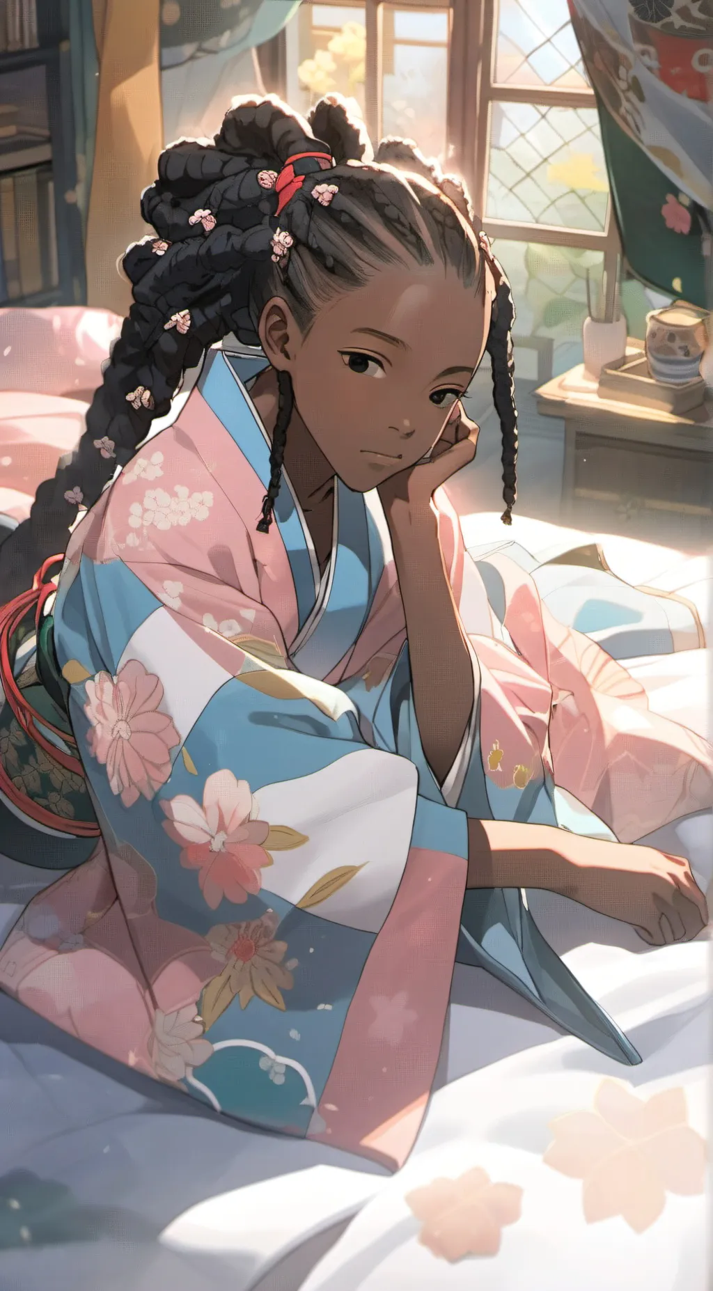 ai character: Lay lay background