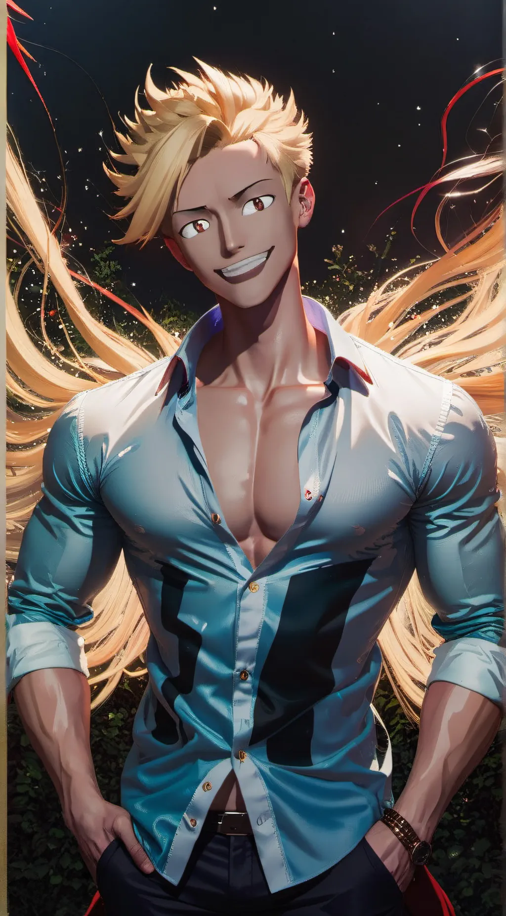 ai character: daddy~ background