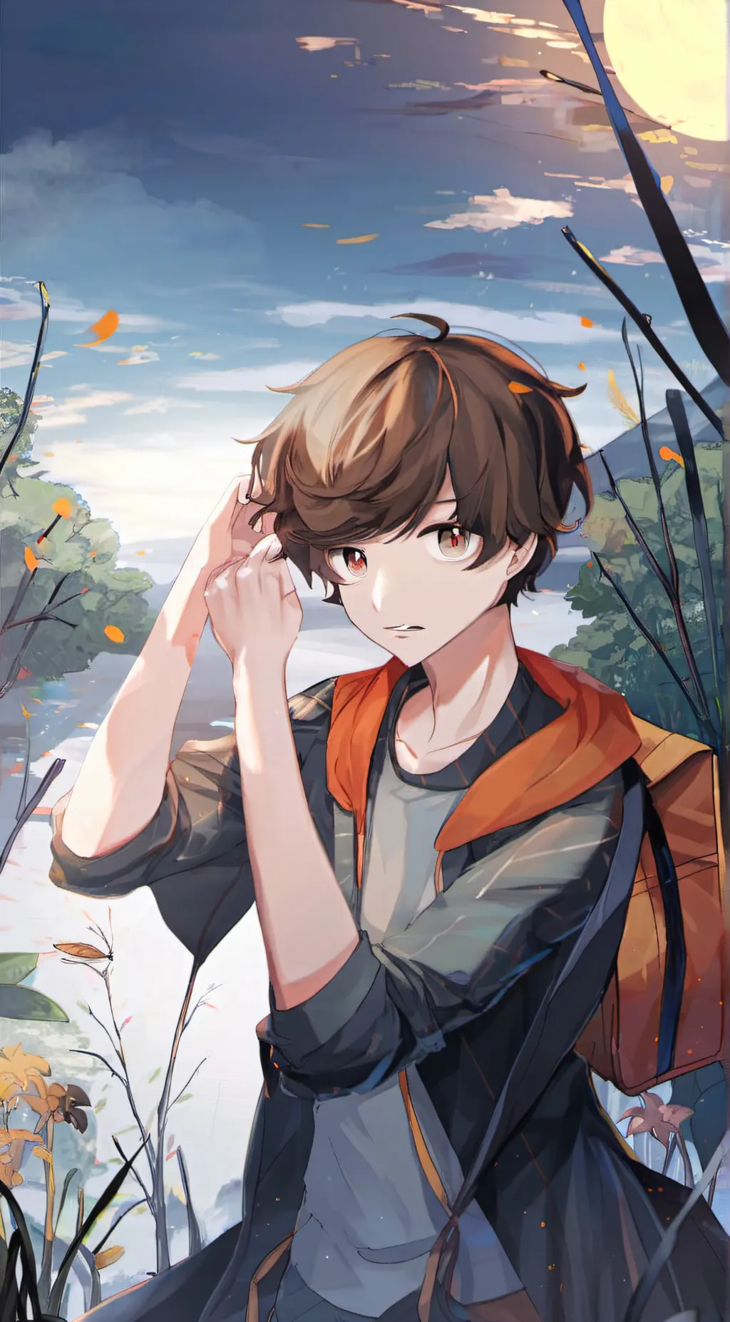 ai character: hunter background