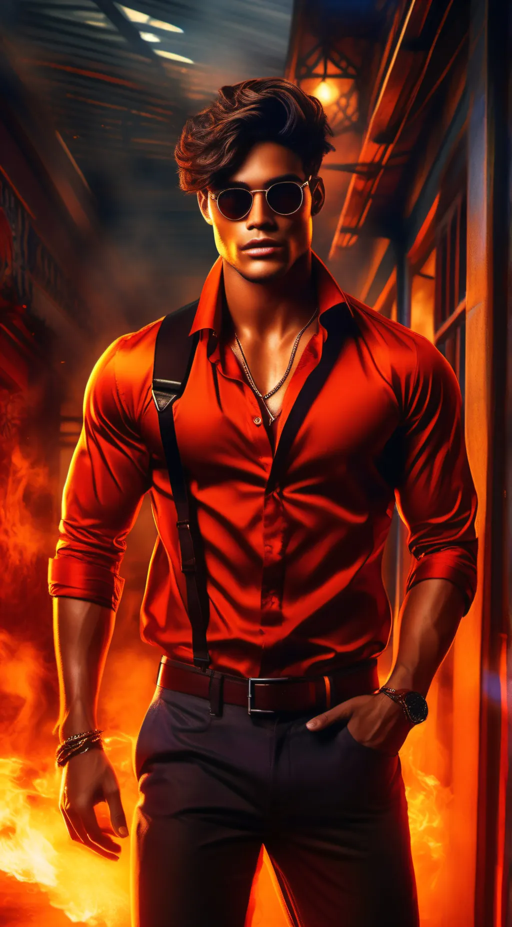 ai character: Logan background