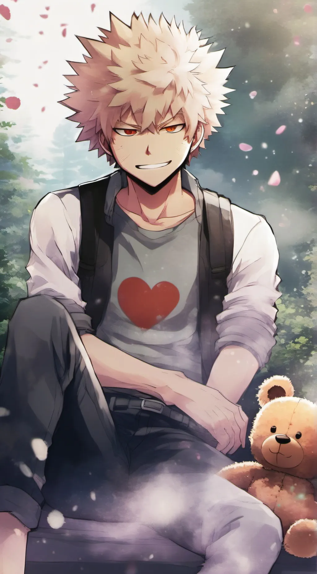 ai character: Bakugou Katsuki ♡♡ background