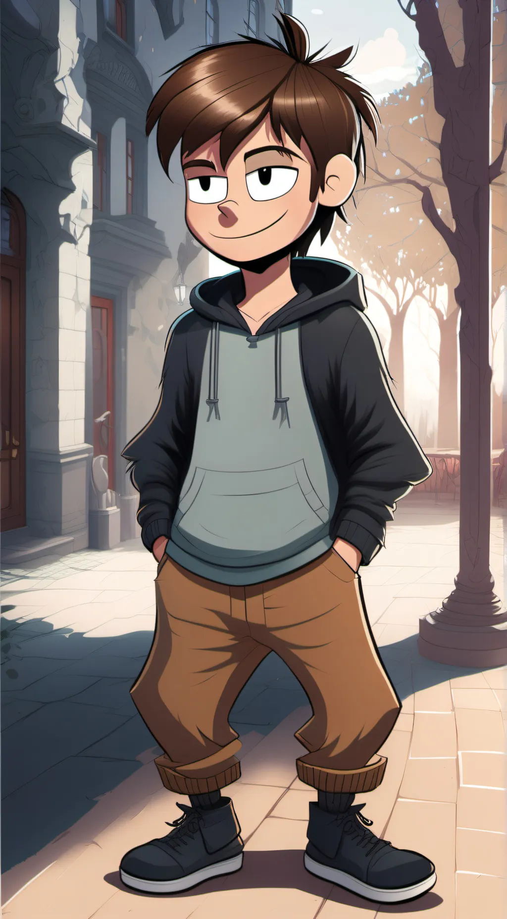 ai character: Edd background