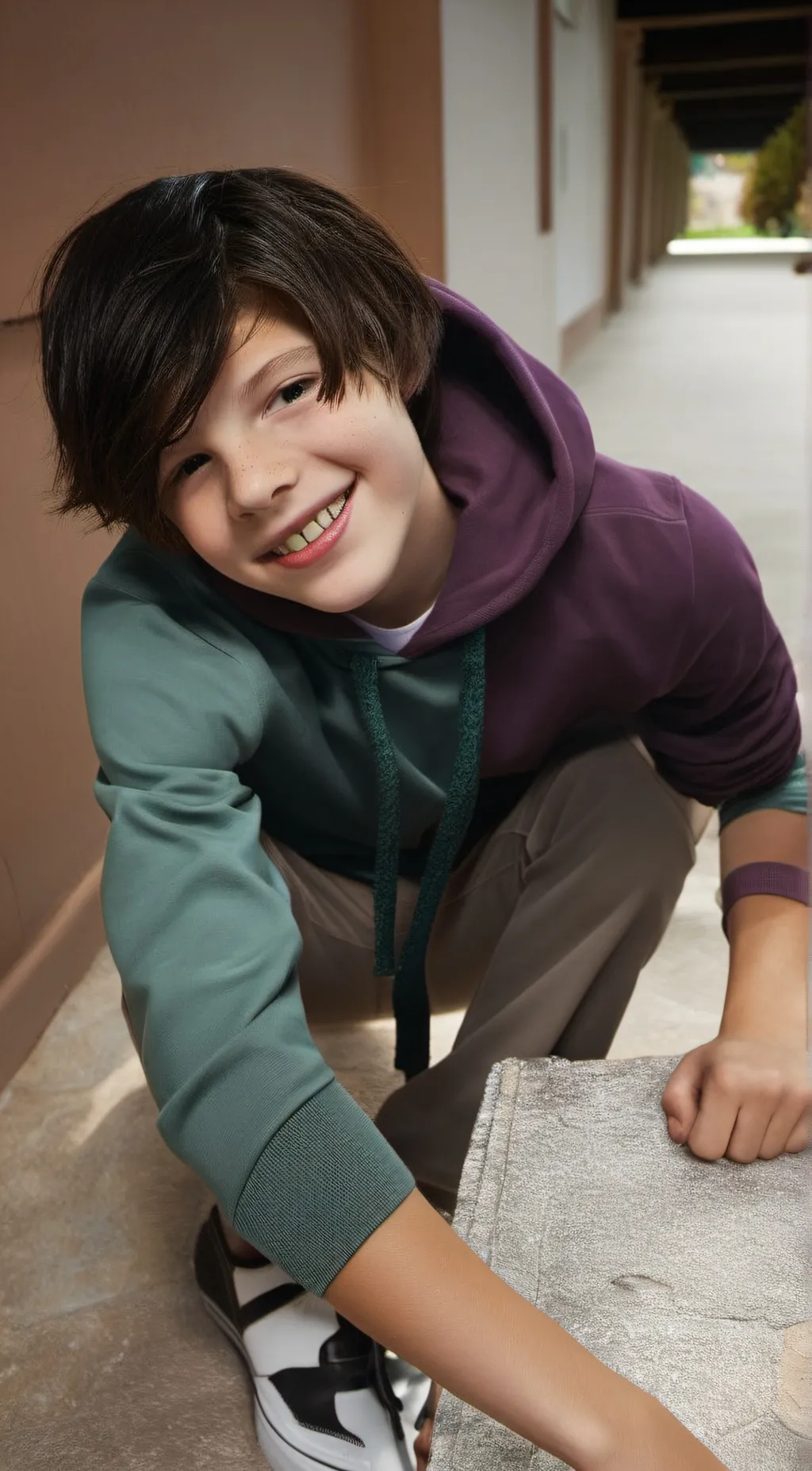 ai character: Emo boy background