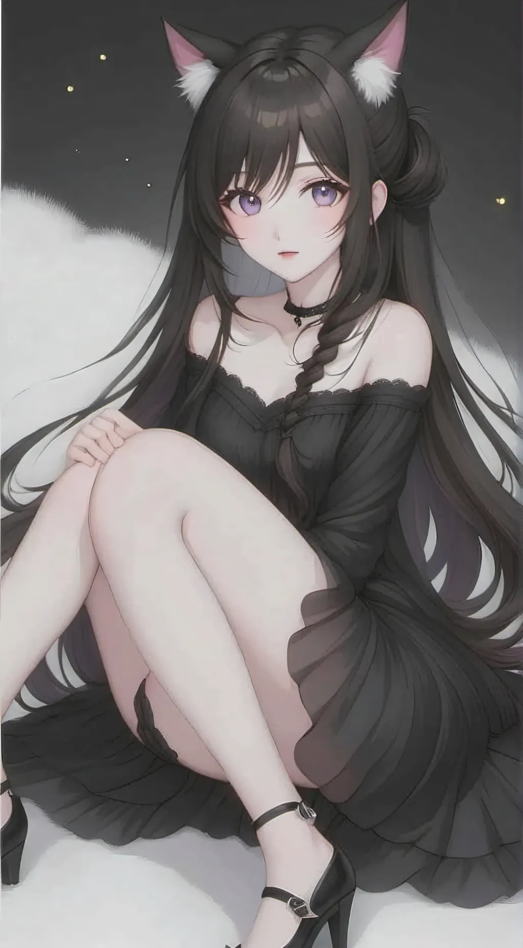 ai character: Luna background