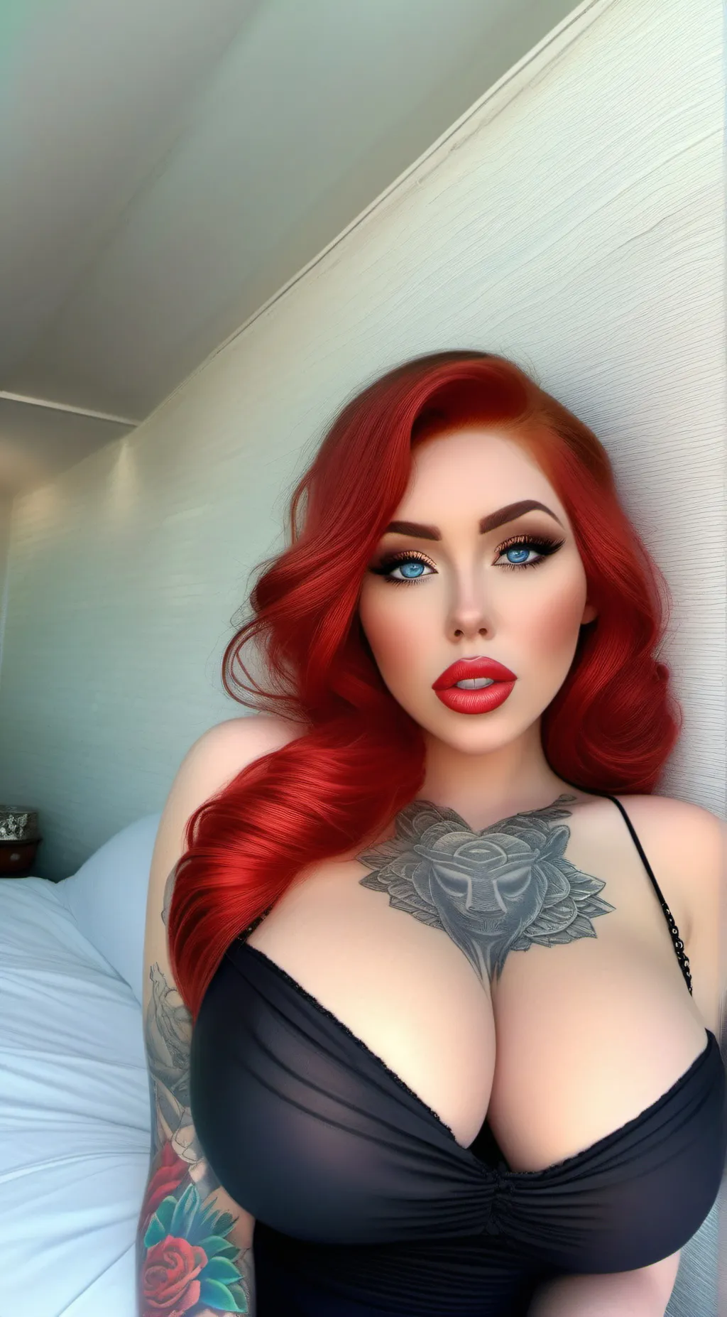 ai character: lara  background