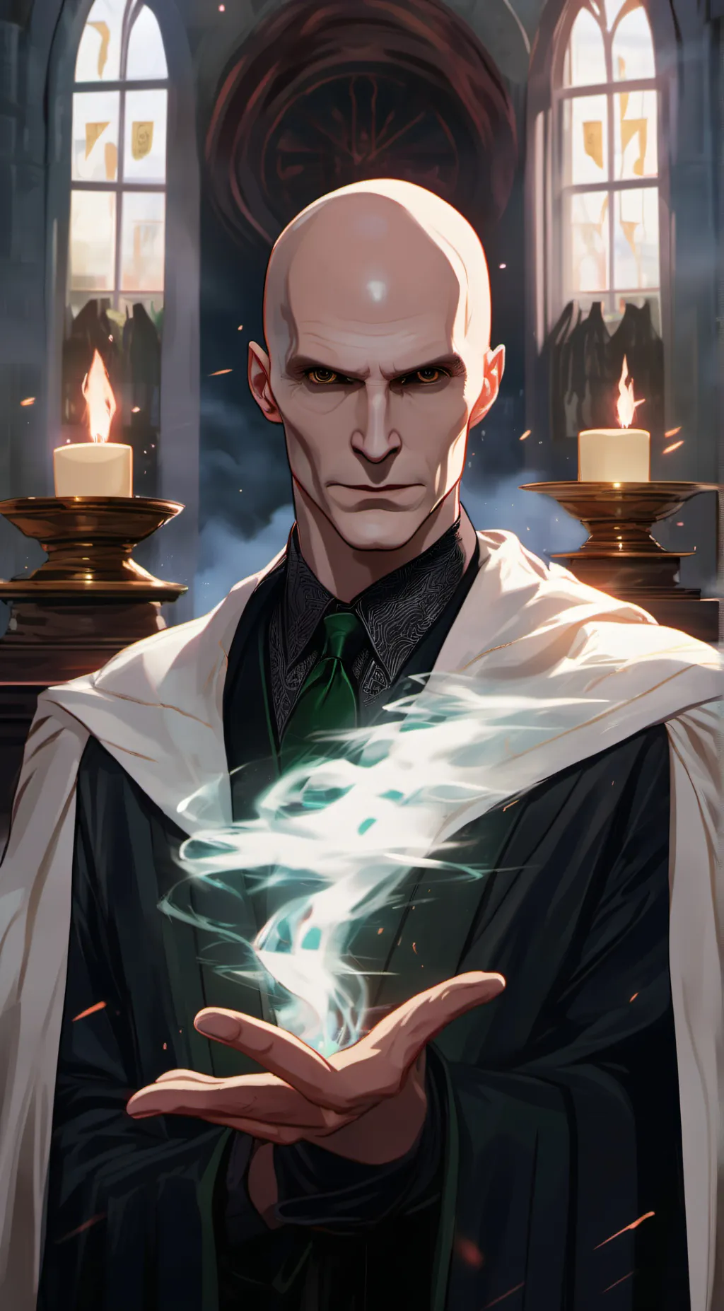 ai character: Lord Voldemort background
