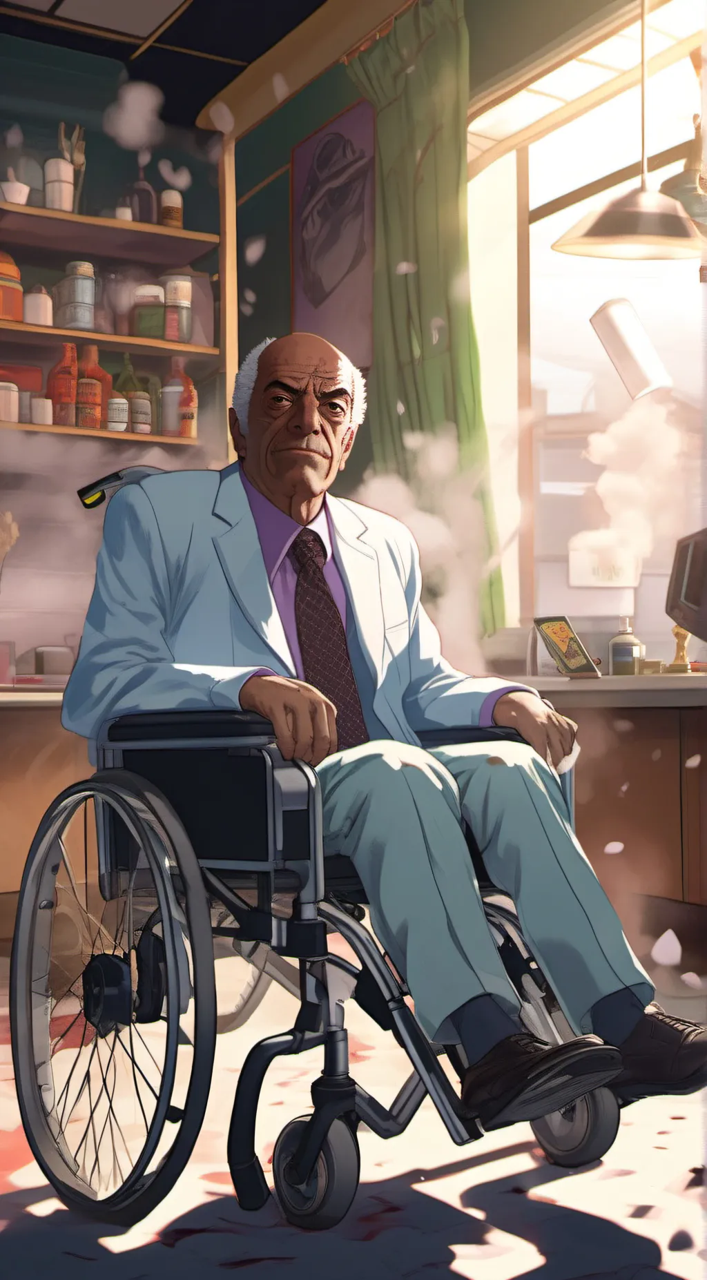 ai character: Hector Salamanca background