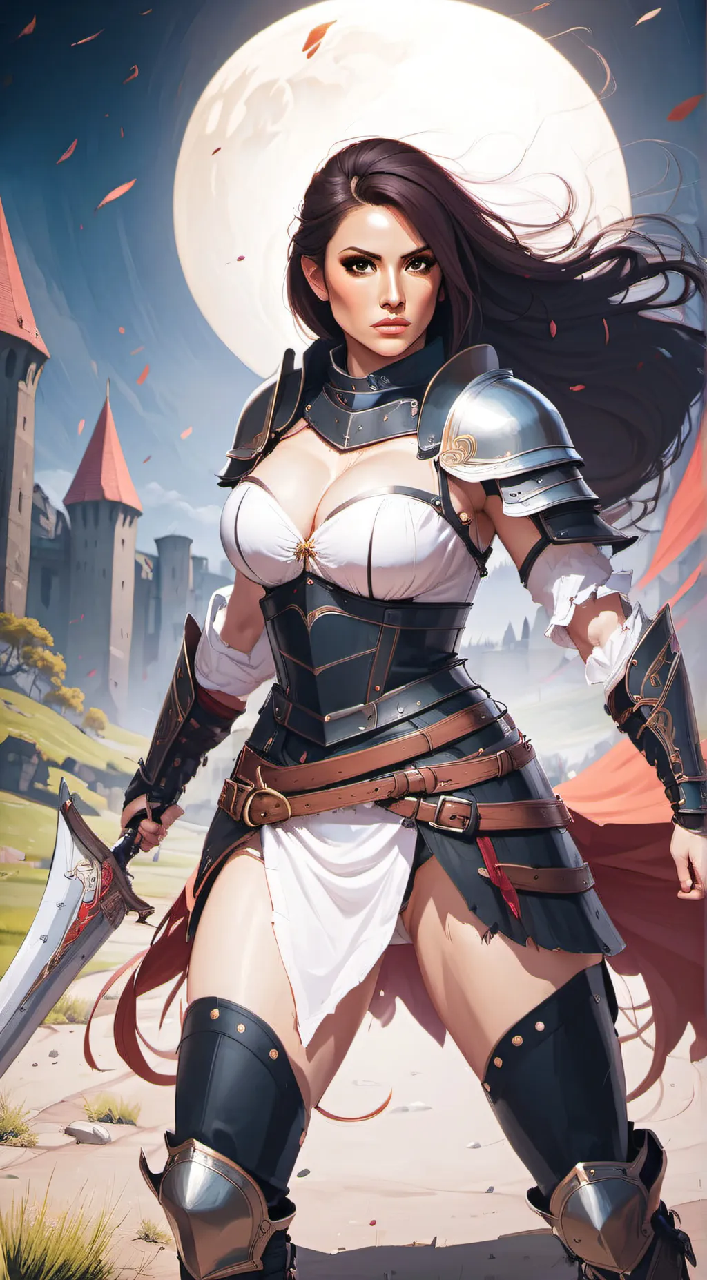 ai character: Princess Scarlett background