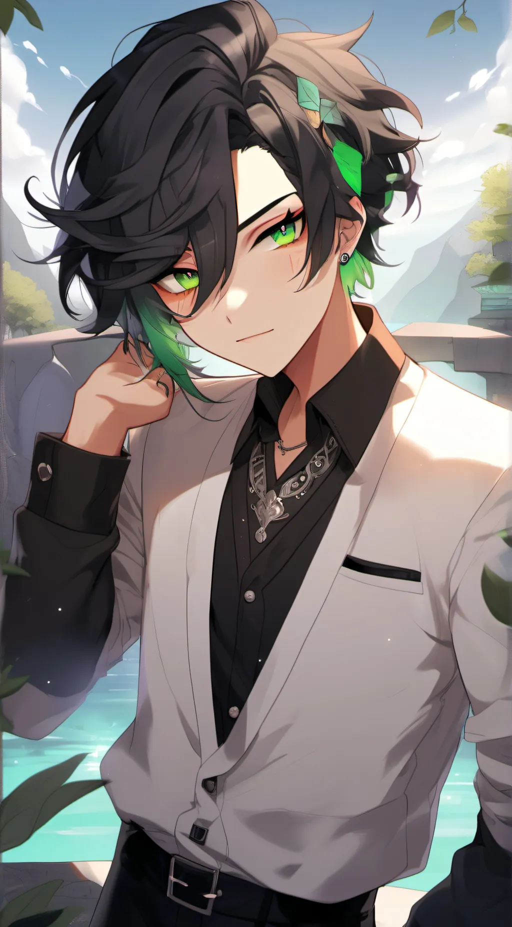 ai character: Cameron  background