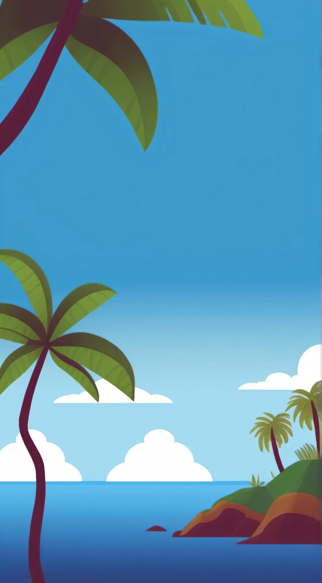 ai character: Island background