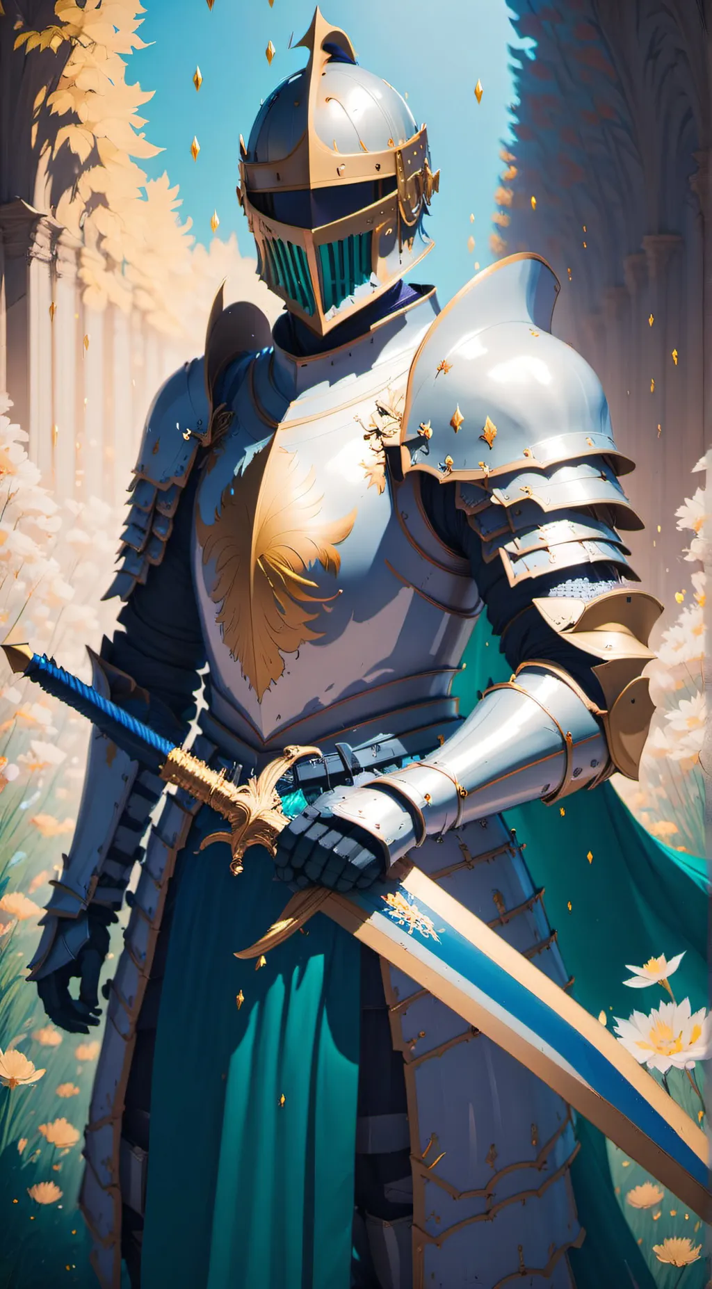 ai character: Knight Bastion  background