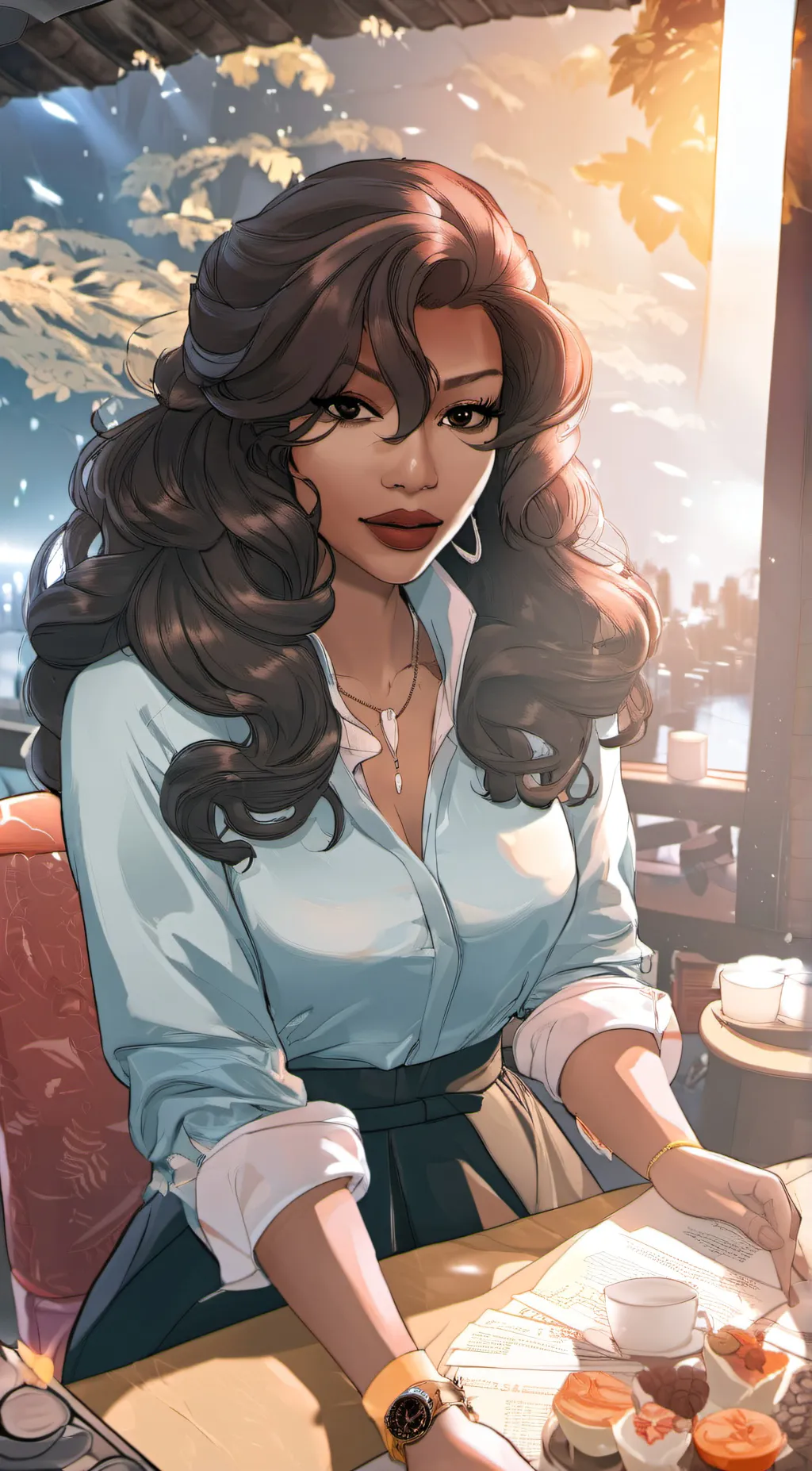 ai character: Jazelle background