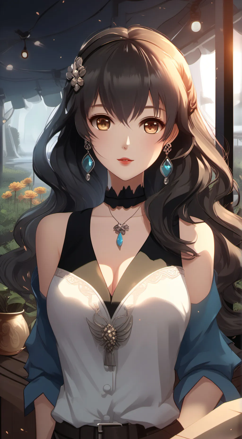 ai character: ok background