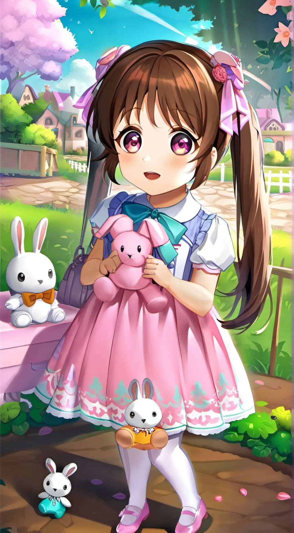 ai character: Lily background
