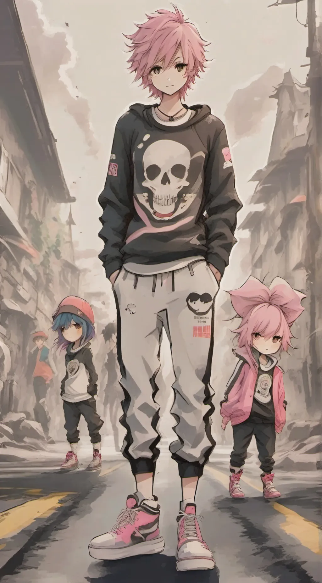 ai character: Naruto background