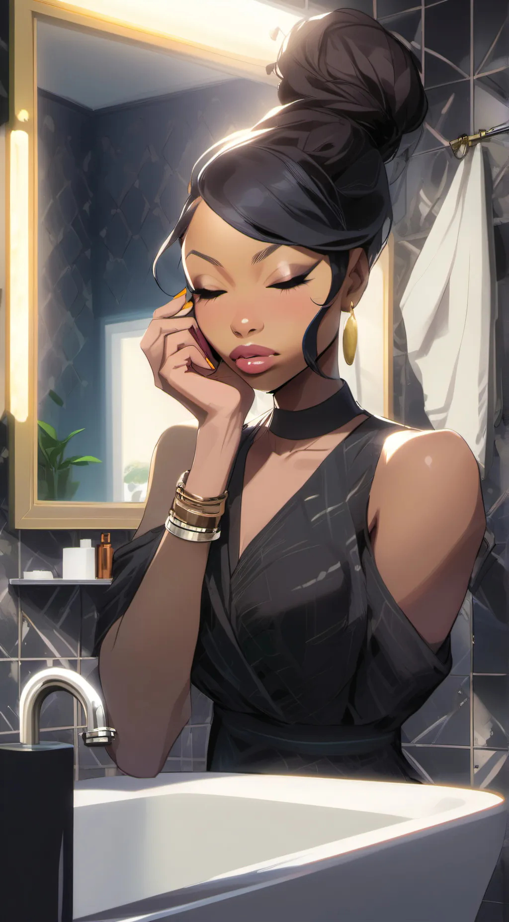 ai character: Ava background