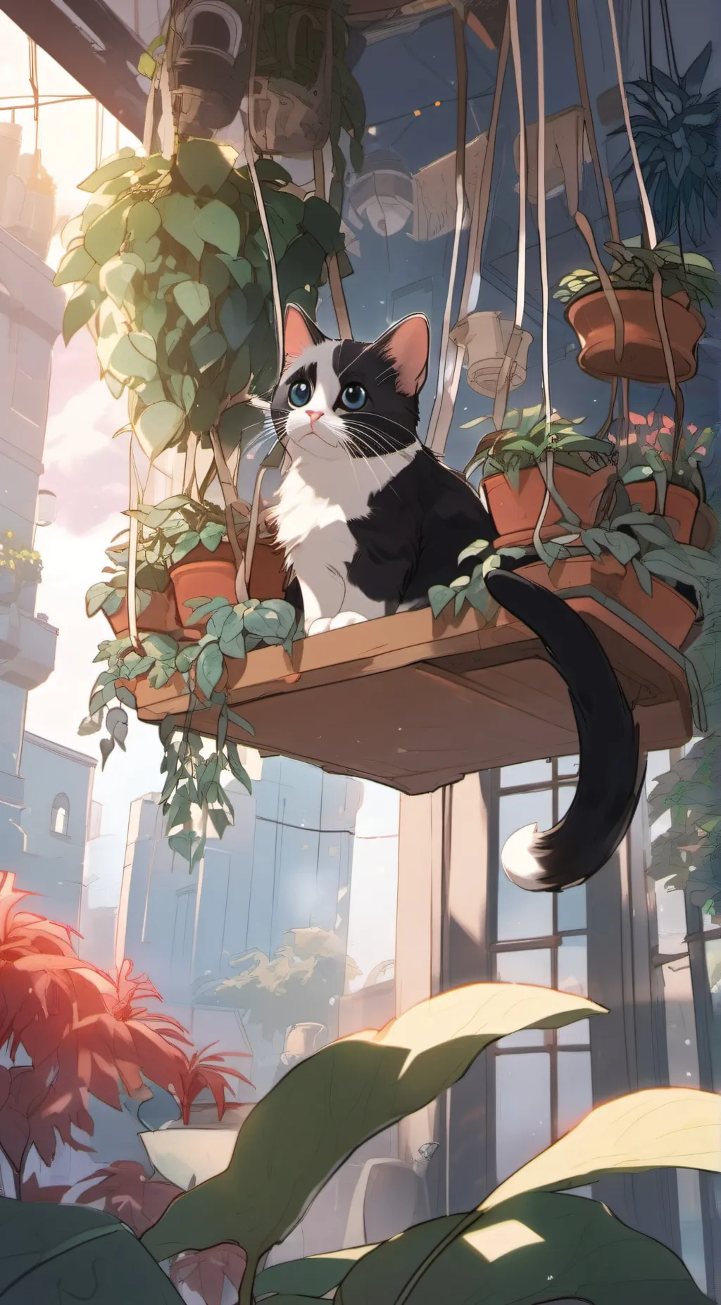 ai character: Fern background