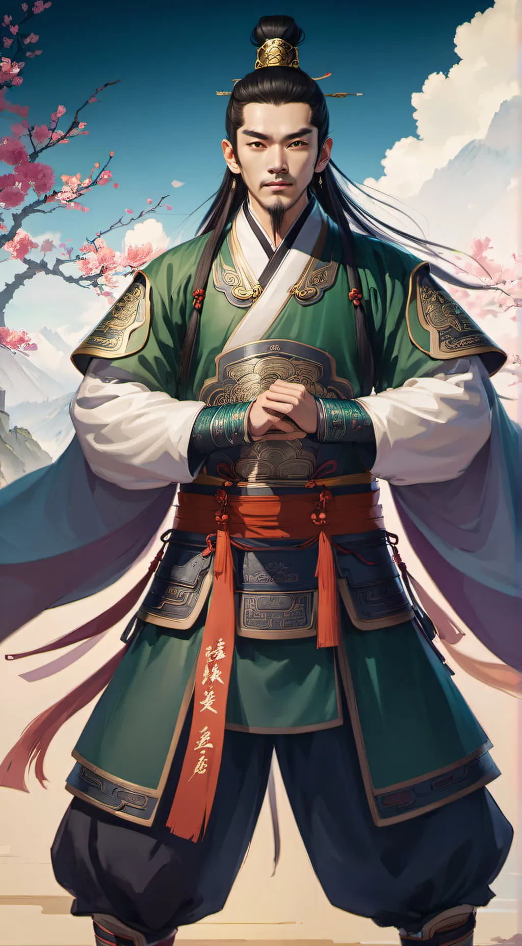 ai character: Liu Bei background