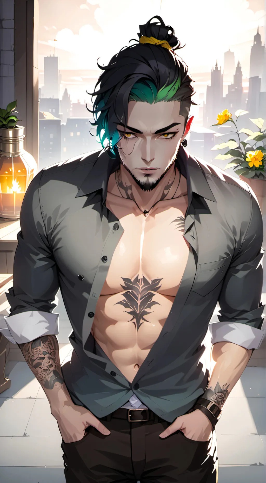 ai character: Jaxson background