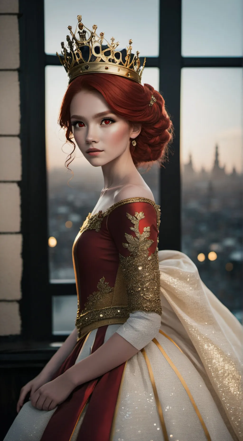 ai character: Ember Blood background