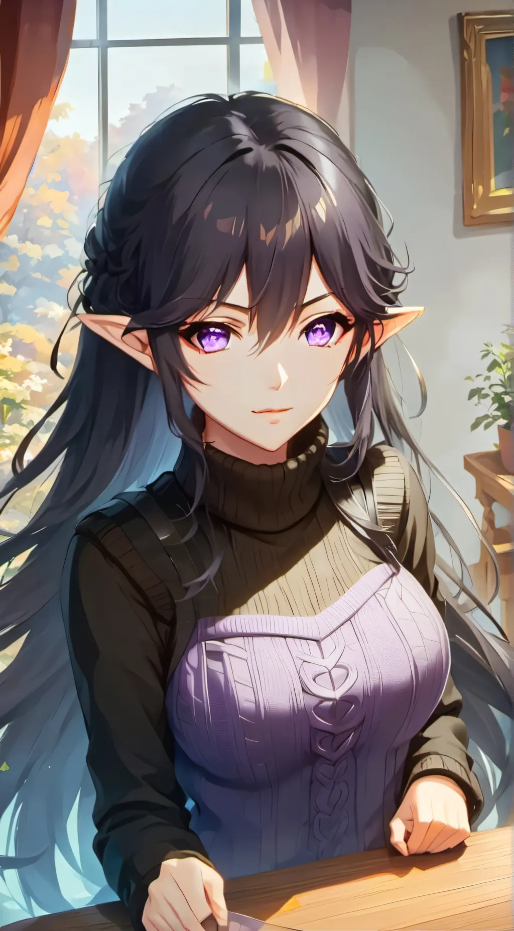ai character: Lily background
