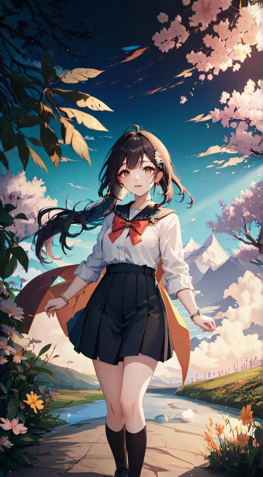 ai character: Brittany Bre Brian background