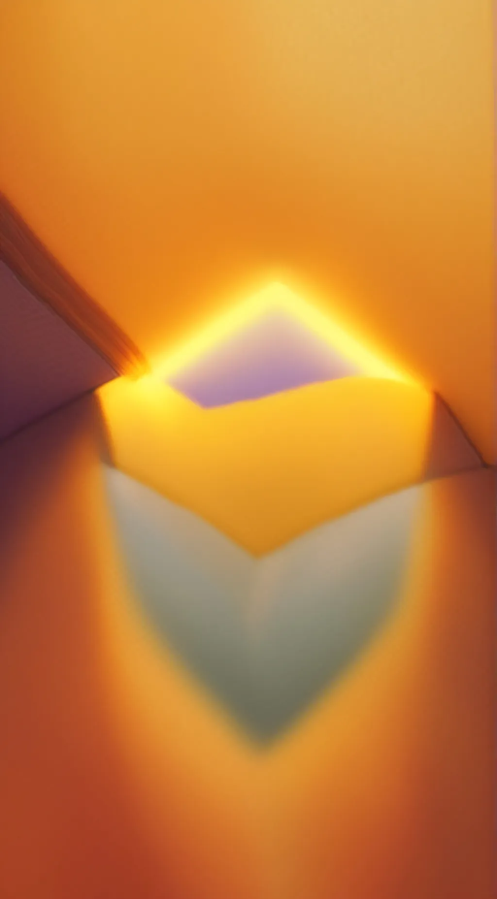 ai character: Orange background