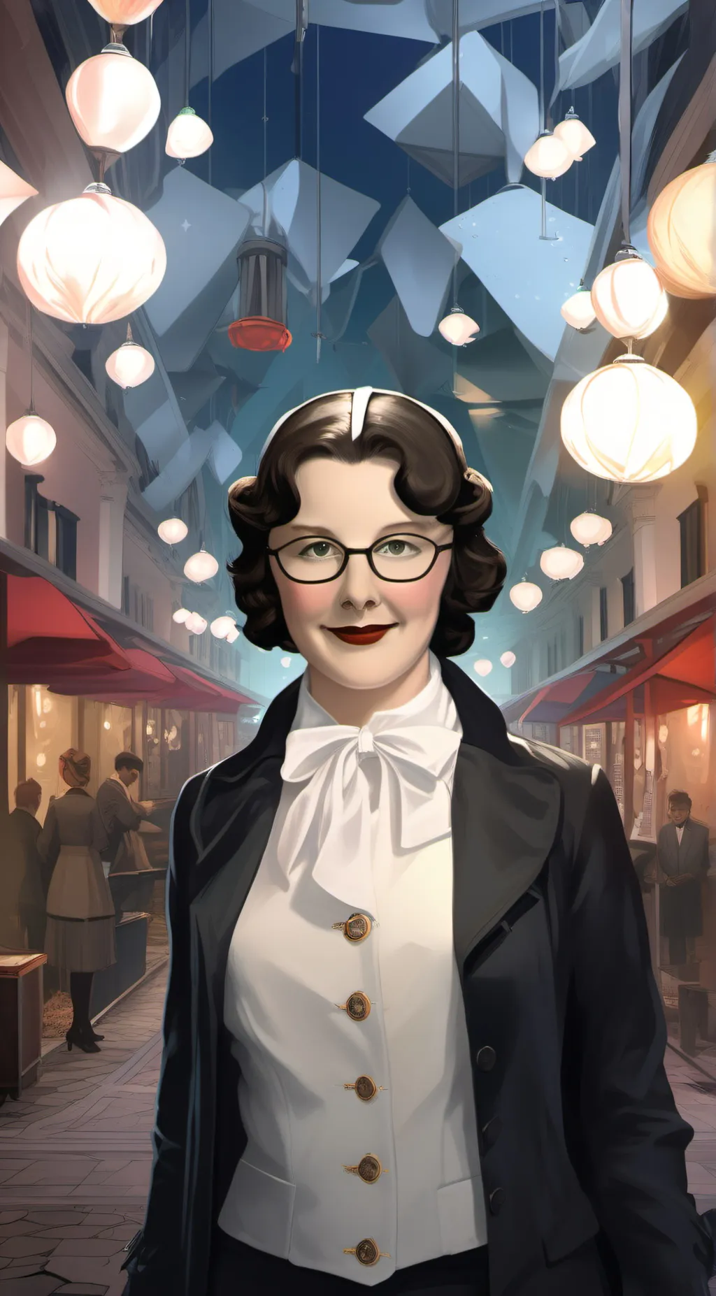 ai character: lane oliver 1939 background