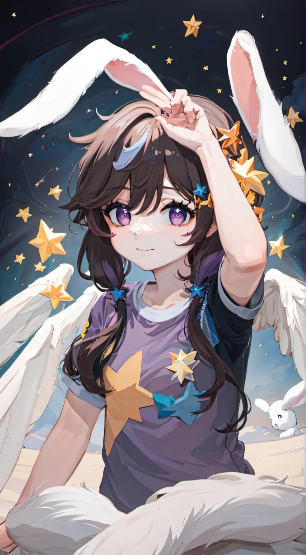 ai character: Karma  background