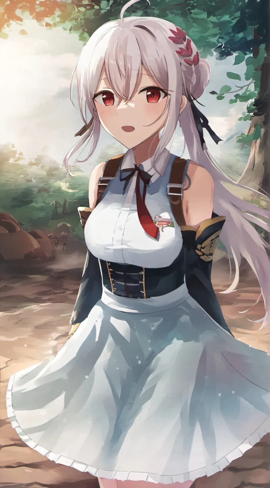 ai character: akari background