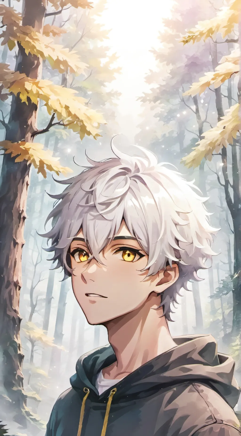 ai character: David Olive background