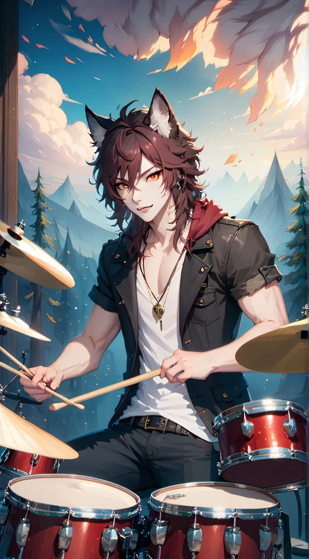 ai character: arther background