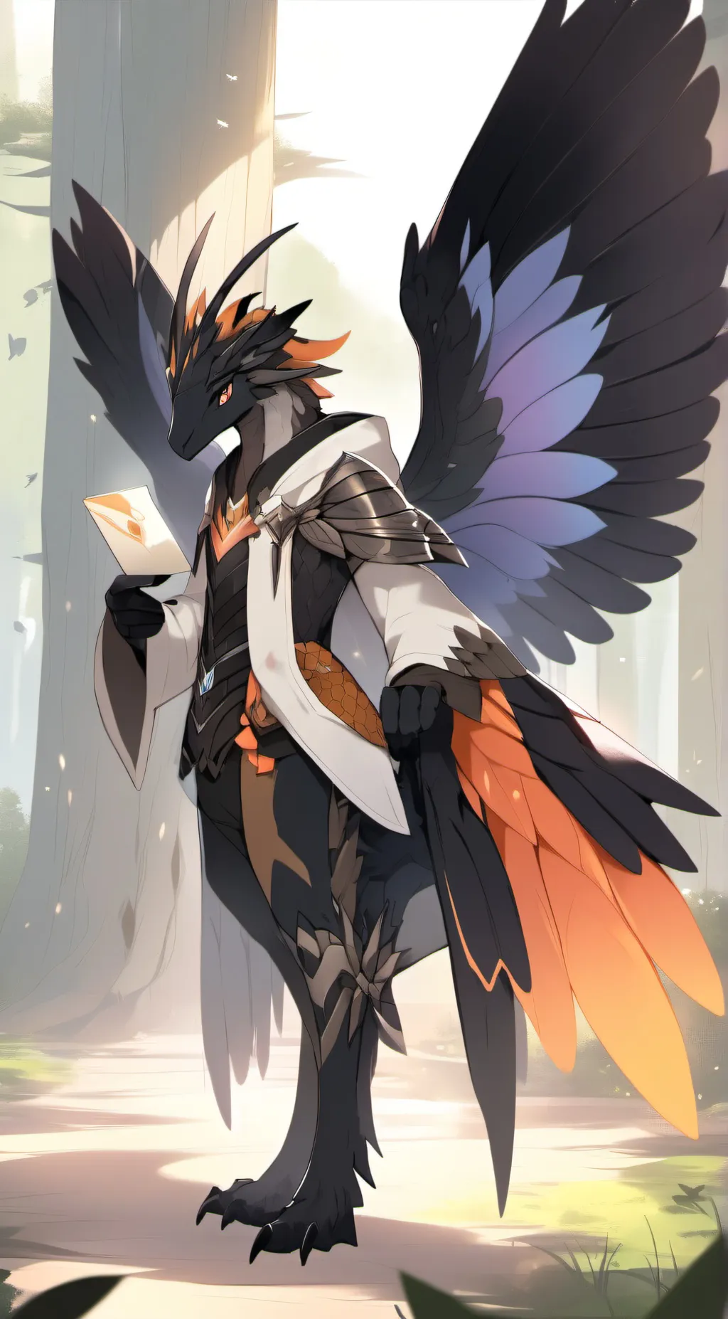 ai character: Honey background