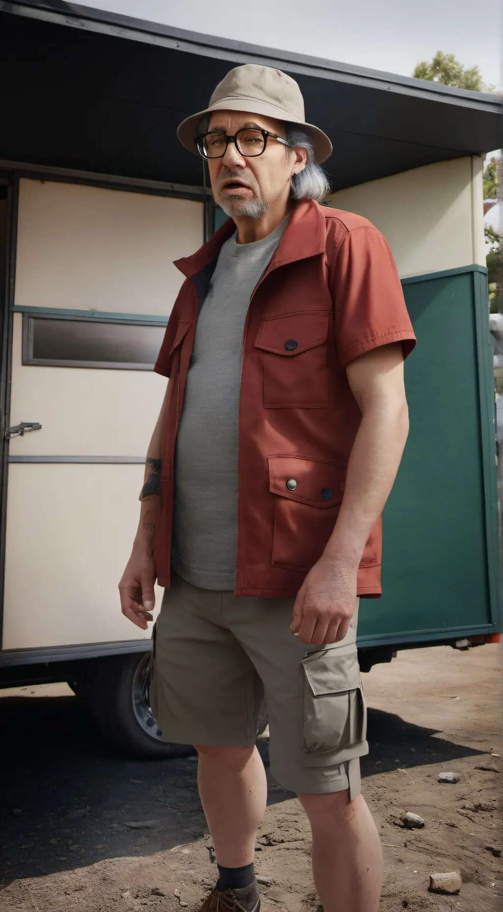 ai character: Ron Jakowski  background