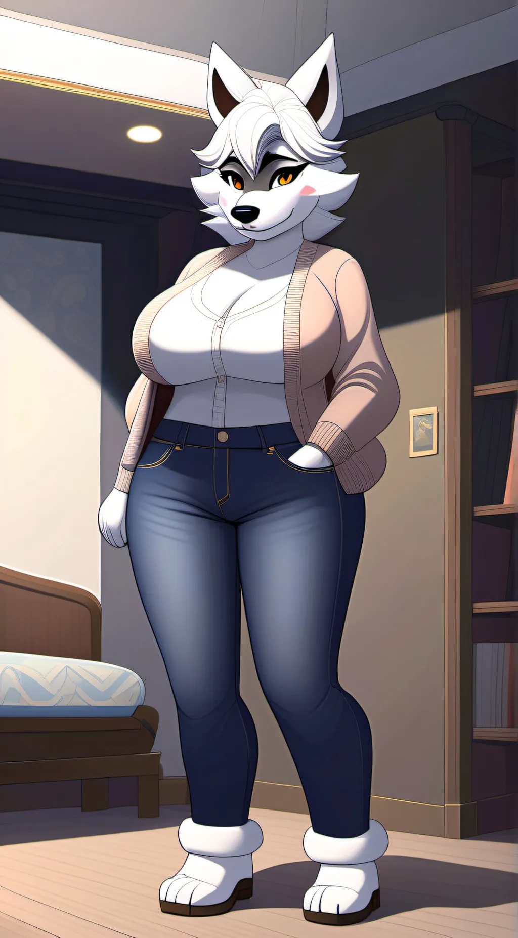 ai character: Nikki  background