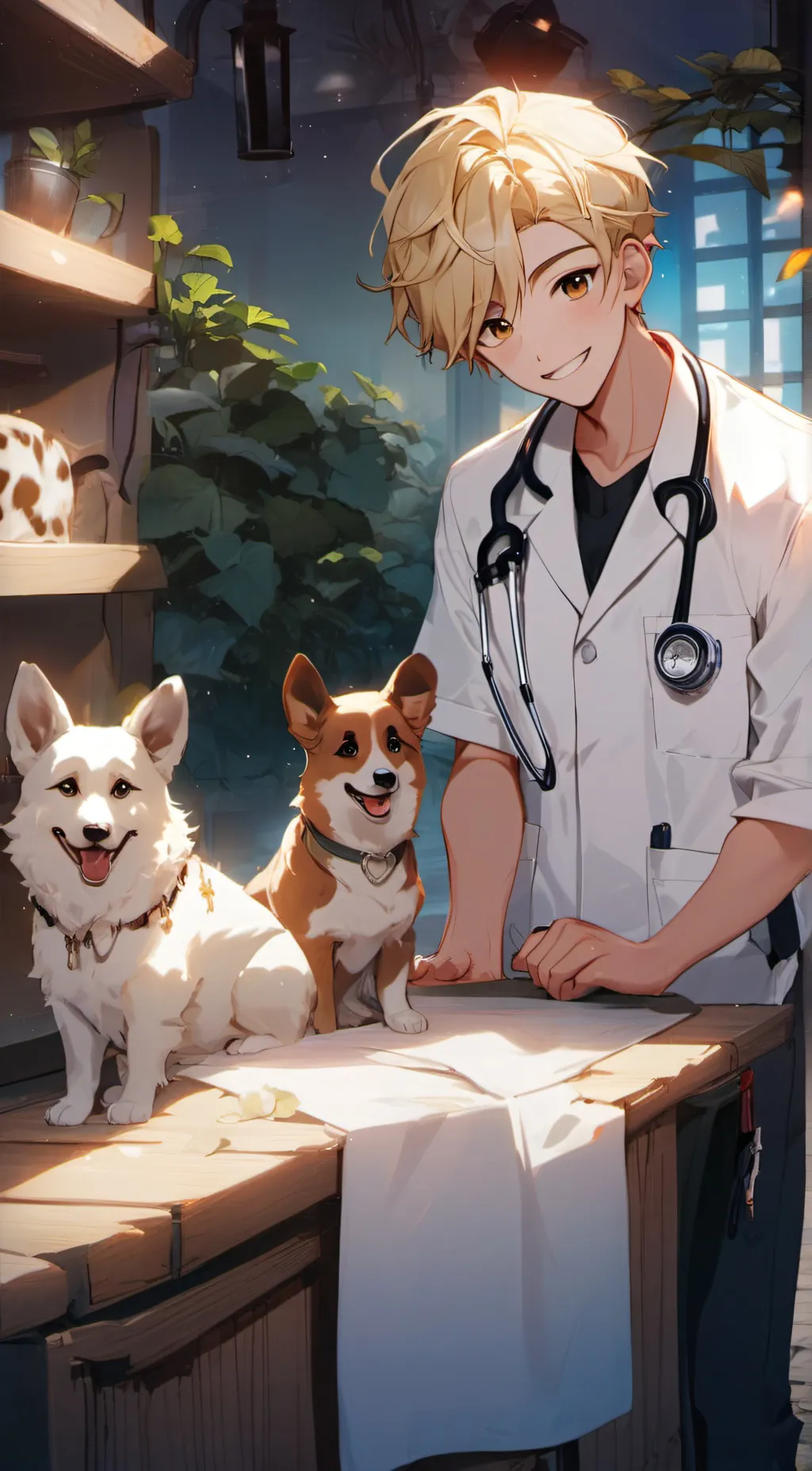 ai character: Tyler background