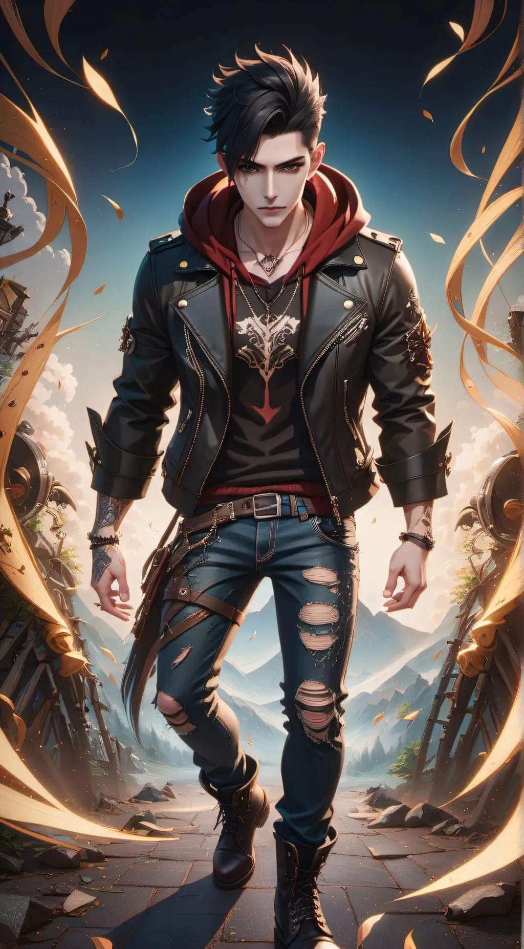 ai character: Rowan background